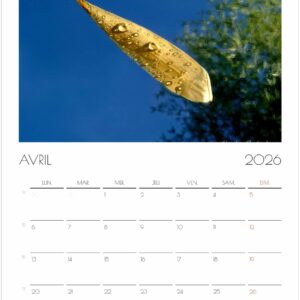 Calendrier 2026